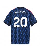 Arsenal Noni Madueke #20 Venkovní Dres 2025-26 Krátký Rukáv